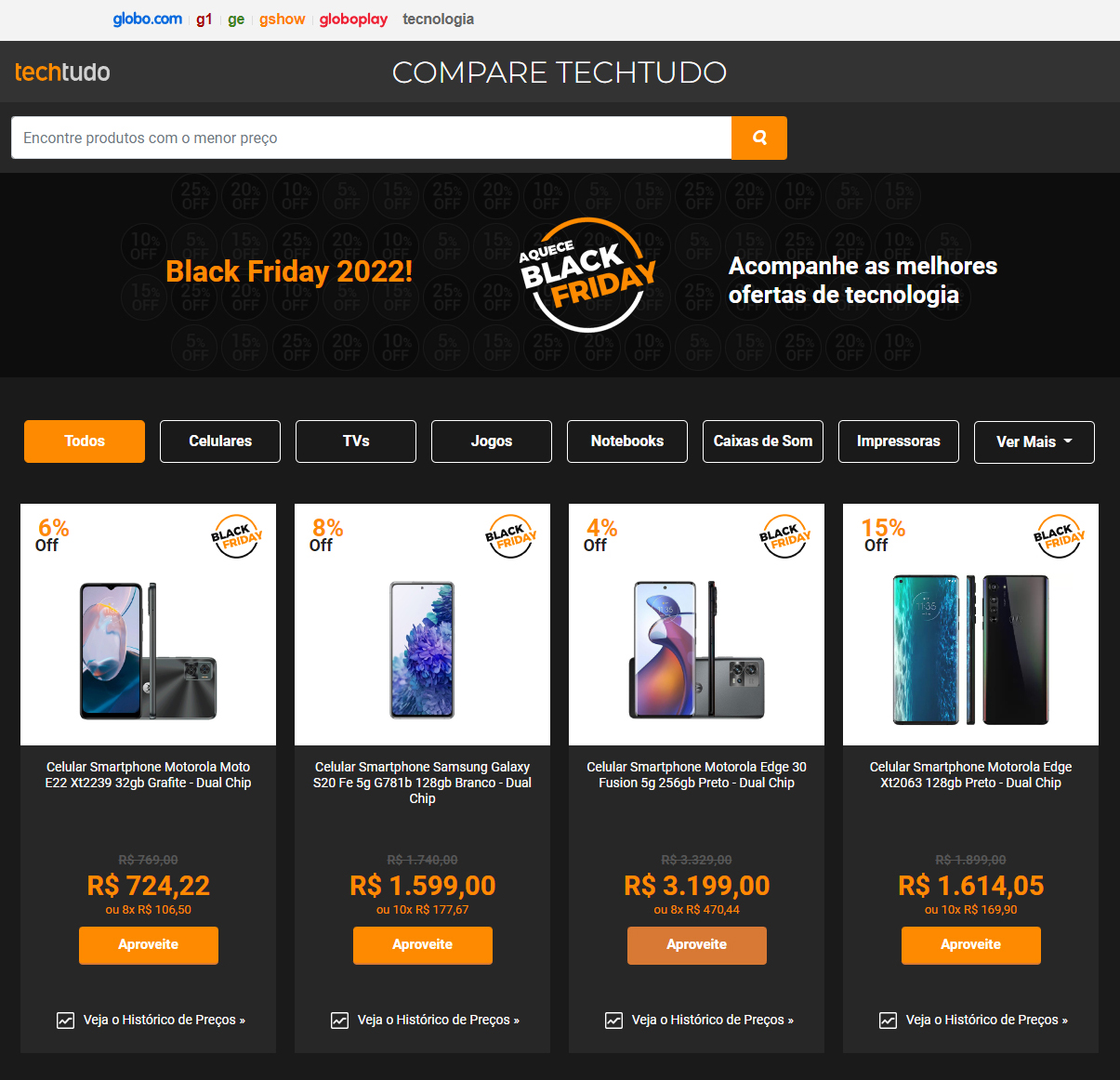 TecMundo Black Friday 2022 (25.11.22) – WebPrice